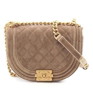 Pre Loved chanel Women Brown Crossbody Bags